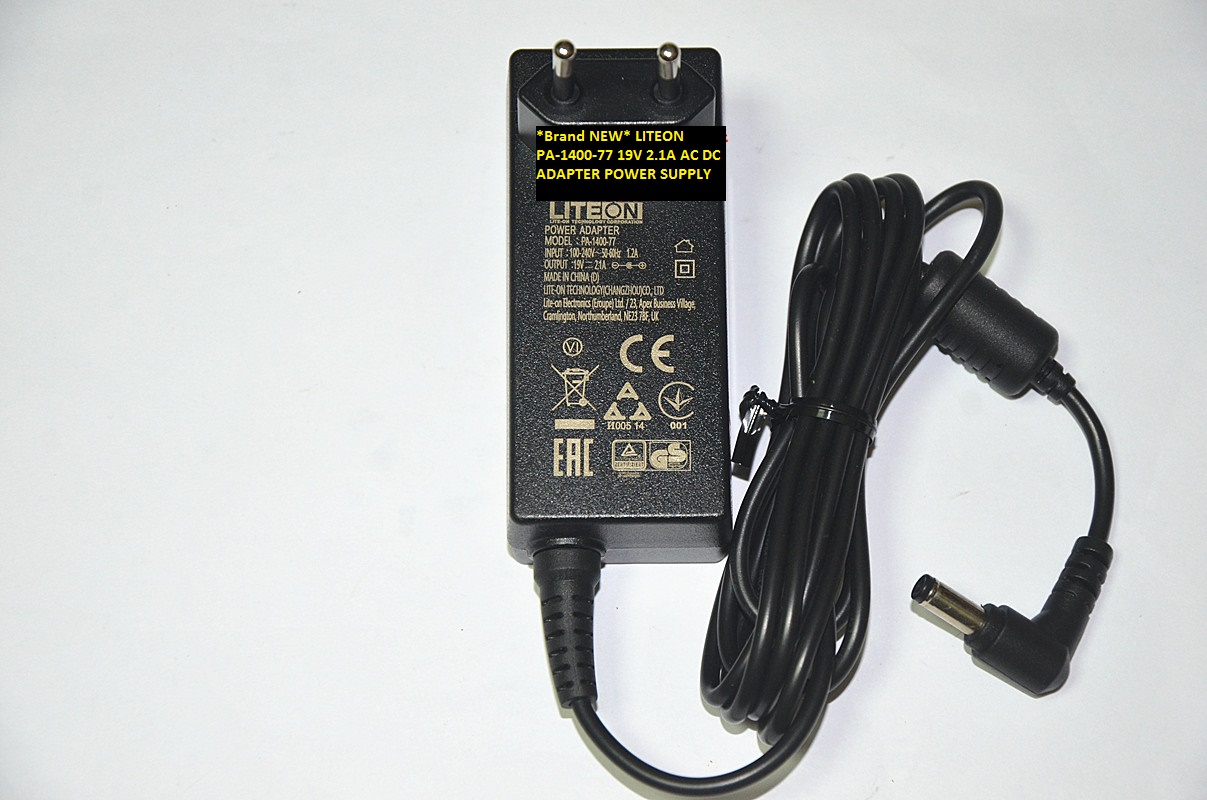 *Brand NEW* 19V 2.1A AC DC ADAPTER PA-1400-77 LITEON AC100-240V POWER SUPPLY